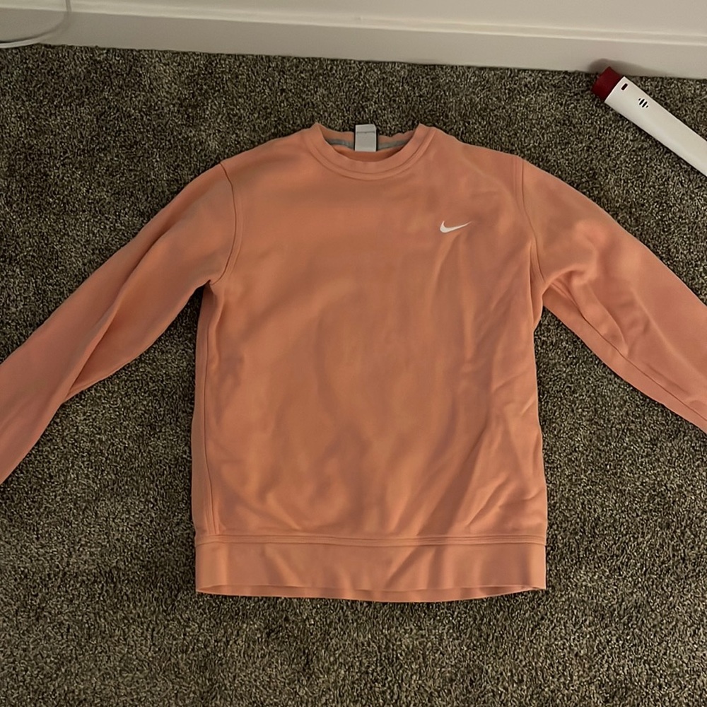 Nike peach crewneck